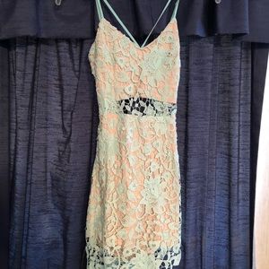 Blue dress